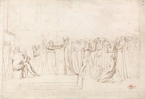 長老たちによるスザンナの告発 作： George Romney